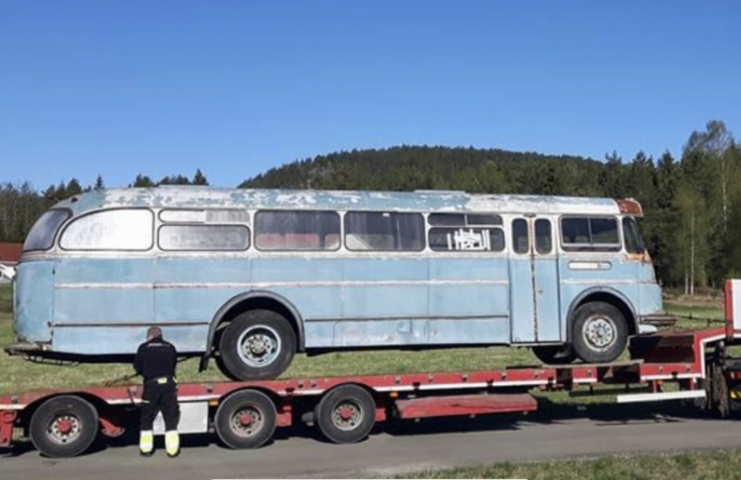 Transport til Jønnevald.