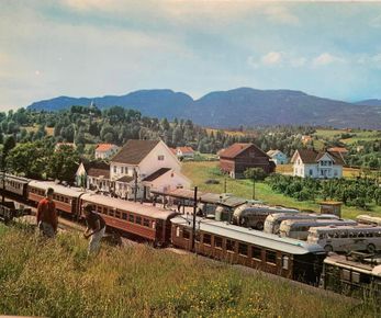 Bø stasjon ca. 1960